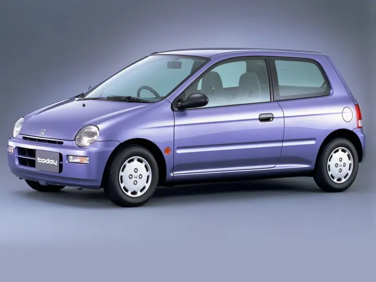 Honda Today (JA4, JA5) 2 поколение, рестайлинг, хэтчбек 3 дв. (02.1996 - 09.1998)